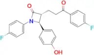 (3R,4S)-1-(4-FLUOROPHENYL)-3-(3-(4-FLUOROPHENYL)-3-OXOPROPYL)-4-(4-HYDROXYPHENYL)AZETIDIN-2-ONE