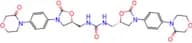 1,3-BIS(((S)-2-OXO-3-(4-(3-OXOMORPHOLINO)PHENYL)OXAZOLIDIN-5-YL)METHYL)UREA