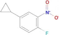 4-CYCLOPROPYL-1-FLUORO-2-NITROBENZENE