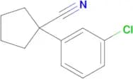 1-(3-CHLOROPHENYL)CYCLOPENTANE-1-CARBONITRILE
