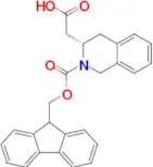 (S)-2-(2-(((9H-FLUOREN-9-YL)METHOXY)CARBONYL)-1,2,3,4-TETRAHYDROISOQUINOLIN-3-YL)ACETIC ACID