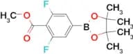 METHYL 2,6-DIFLUORO-4-(4,4,5,5-TETRAMETHYL-1,3,2-DIOXABOROLAN-2-YL)BENZOATE