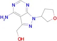 (4-AMINO-1-(TETRAHYDROFURAN-3-YL)-1H-PYRAZOLO[3,4-D]PYRIMIDIN-3-YL)METHANOL
