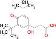 3-(3,5-DI-TERT-BUTYL-1-HYDROXY-4-OXOCYCLOHEXA-2,5-DIEN-1-YL)PROPANOIC ACID