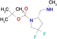 (S)-1-BOC-2-(METHYLAMINOMETHYL)-4,4-DIFLUOROPYRROLIDINE