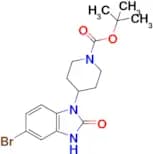 TERT-BUTYL 4-(6-BROMO-1,2-DIHYDRO-2-OXOBENZO[D]IMIDAZOL-3-YL)PIPERIDINE-1-CARBOXYLATE
