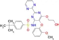 4-(TERT-BUTYL)-N-(6-(2-HYDROXYETHOXY)-5-(2-METHOXYPHENOXY)-[2,2'-BIPYRIMIDIN]-4-YL)BENZENESULFONAM…