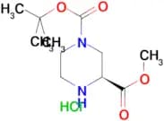 1-(TERT-BUTYL) 3-METHYL (S)-PIPERAZINE-1,3-DICARBOXYLATE HYDROCHLORIDE