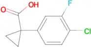 1-(4-CHLORO-3-FLUOROPHENYL)CYCLOPROPANECARBOXYLIC ACID