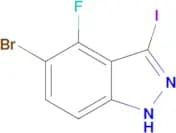 5-BROMO-4-FLUORO-3-IODO-1H-INDAZOLE