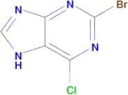 2-bromo-6-chloro-7H-purine
