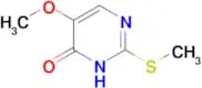 5-methoxy-2-(methylsulfanyl)-3,4-dihydropyrimidin-4-one