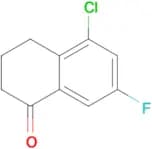 5-CHLORO-7-FLUORO-1,2,3,4-TETRAHYDRONAPHTHALEN-1-ONE