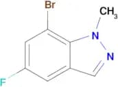 7-BROMO-5-FLUORO-1-METHYL-1H-INDAZOLE