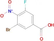 3-BROMO-5-FLUORO-4-NITROBENZOIC ACID