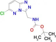 TERT-BUTYL ((6-CHLORO-[1,2,4]TRIAZOLO[4,3-B]PYRIDAZIN-3-YL)METHYL)CARBAMATE