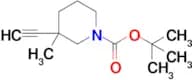 TERT-BUTYL 3-ETHYNYL-3-METHYLPIPERIDINE-1-CARBOXYLATE