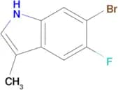 6-BROMO-5-FLUORO-3-METHYL-1H-INDOLE