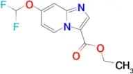 ETHYL 7-(DIFLUOROMETHOXY)IMIDAZO[1,2-A]PYRIDINE-3-CARBOXYLATE
