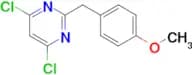 4,6-DICHLORO-2-(4-METHOXYBENZYL)PYRIMIDINE