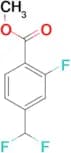 METHYL 4-(DIFLUOROMETHYL)-2-FLUOROBENZOATE