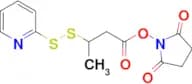 2,5-DIOXOPYRROLIDIN-1-YL 3-(PYRIDIN-2-YLDISULFANYL)BUTANOATE