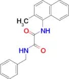 N1-BENZYL-N2-(2-METHYLNAPHTHALEN-1-YL)OXALAMIDE