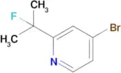 4-BROMO-2-(2-FLUOROPROPAN-2-YL)PYRIDINE