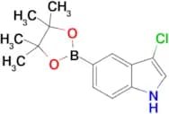 3-CHLORO-5-(4,4,5,5-TETRAMETHYL-1,3,2-DIOXABOROLAN-2-YL)-1H-INDOLE