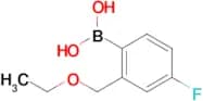 (2-(ETHOXYMETHYL)-4-FLUOROPHENYL)BORONIC ACID