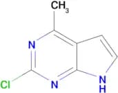 2-CHLORO-4-METHYL-7H-PYRROLO[2,3-D]PYRIMIDINE