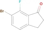 6-BROMO-7-FLUORO-2,3-DIHYDRO-1H-INDEN-1-ONE