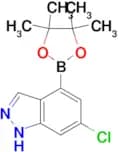 6-CHLORO-4-(4,4,5,5-TETRAMETHYL-1,3,2-DIOXABOROLAN-2-YL)-1H-INDAZOLE