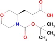 (R)-3-(4-(TERT-BUTOXYCARBONYL)MORPHOLIN-3-YL)PROPANOIC ACID