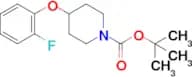 1-PIPERIDINECARBOXYLIC ACID, 4-(2-FLUOROPHENOXY)-, 1,1-DIMETHYLETHYL ESTER