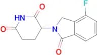 3-(4-FLUORO-1-OXOISOINDOLIN-2-YL)PIPERIDINE-2,6-DIONE