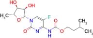 5′-DEOXY-5-FLUORO-N-[(3-METHYLBUTOXY)CARBONYL]CYTIDINE
