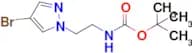 TERT-BUTYL (2-(4-BROMO-1H-PYRAZOL-1-YL)ETHYL)CARBAMATE