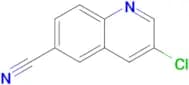 3-CHLOROQUINOLINE-6-CARBONITRILE