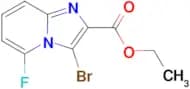 ETHYL 3-BROMO-5-FLUOROIMIDAZO[1,2-A]PYRIDINE-2-CARBOXYLATE