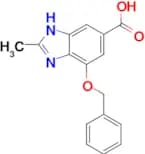 4-(BENZYLOXY)-2-METHYL-1H-BENZO[D]IMIDAZOLE-6-CARBOXYLIC ACID