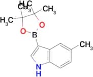 5-METHYL-3-(4,4,5,5-TETRAMETHYL-1,3,2-DIOXABOROLAN-2-YL)-1H-INDOLE