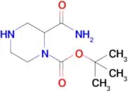 TERT-BUTYL 2-CARBAMOYLPIPERAZINE-1-CARBOXYLATE
