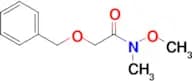 2-(BENZYLOXY)-N-METHOXY-N-METHYLACETAMIDE
