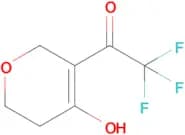 2,2,2-trifluoro-1-(4-hydroxy-5,6-dihydro-2H-pyran-3-yl)ethan-1-one