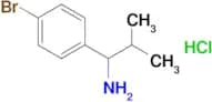 1-(4-BROMOPHENYL)-2-METHYLPROPAN-1-AMINE HCL