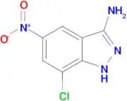 3-AMINO-7-CHLORO-5-NITRO-1H-INDAZOLE