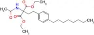 DIETHYL 2-ACETAMIDO-2-(4-OCTYLPHENETHYL)MALONATE