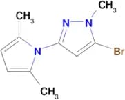 5-BROMO-3-(2,5-DIMETHYL-1H-PYRROL-1-YL)-1-METHYL-1H-PYRAZOLE