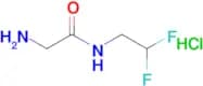 2-AMINO-N-(2,2-DIFLUOROETHYL)ACETAMIDE HCL
